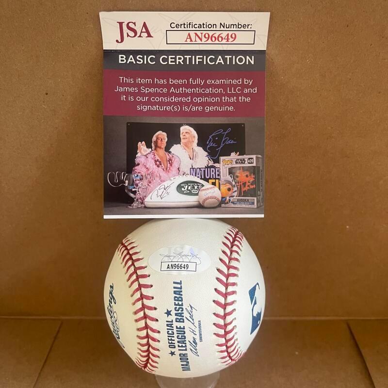 RUSTY STAUB METS/ASTROS SIGNED AUTOGRAPHED M.L. BASEBALL JSA AUTH