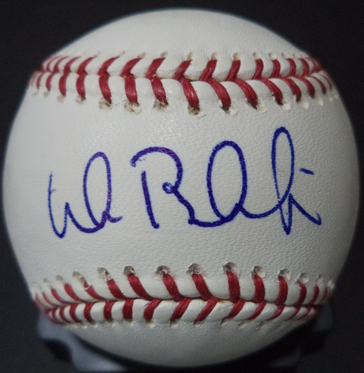 WES BANKSTON OAKLAND A'S SIGNED AUTOGRAPHED ROMLB  BASEBALL W/COA