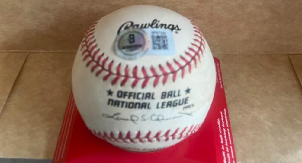 MAX MANNING NEGRO LEAGUES SIGNED AUTOGRAPHED N.L. BASEBALL BECKETT AUTH