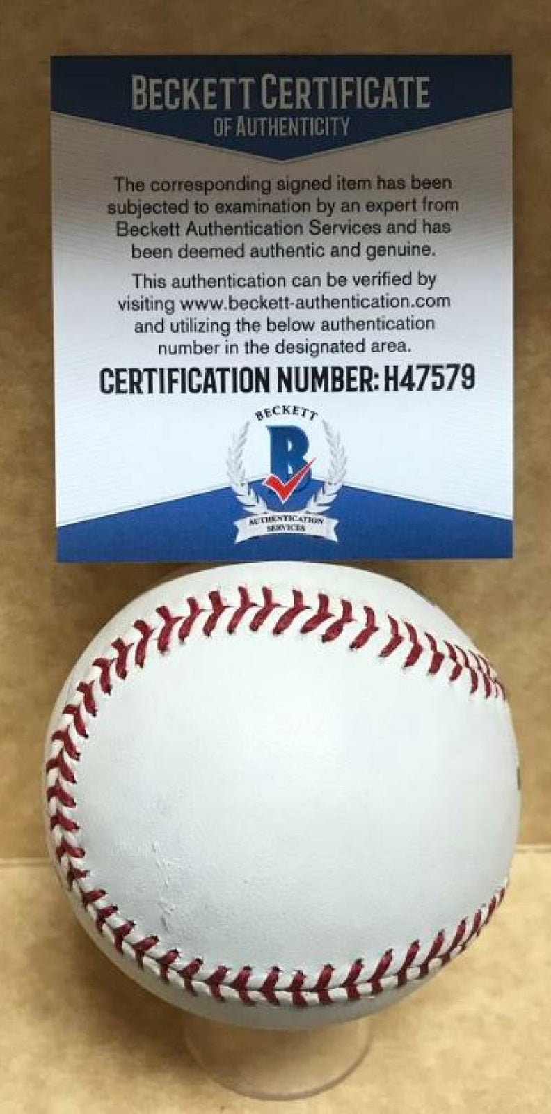 TOMMY GREENE #49 NO HITTER 5/23/91 SIGNED AUTO M.L. BASEBALL BECKETT H47579