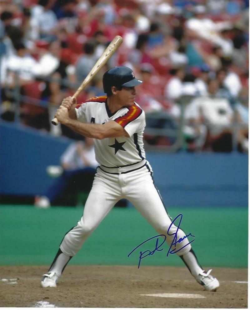 PHIL GARNER HOUSTON ASTROS SIGNED AUTOGRAPHED 8X10 W/ COA