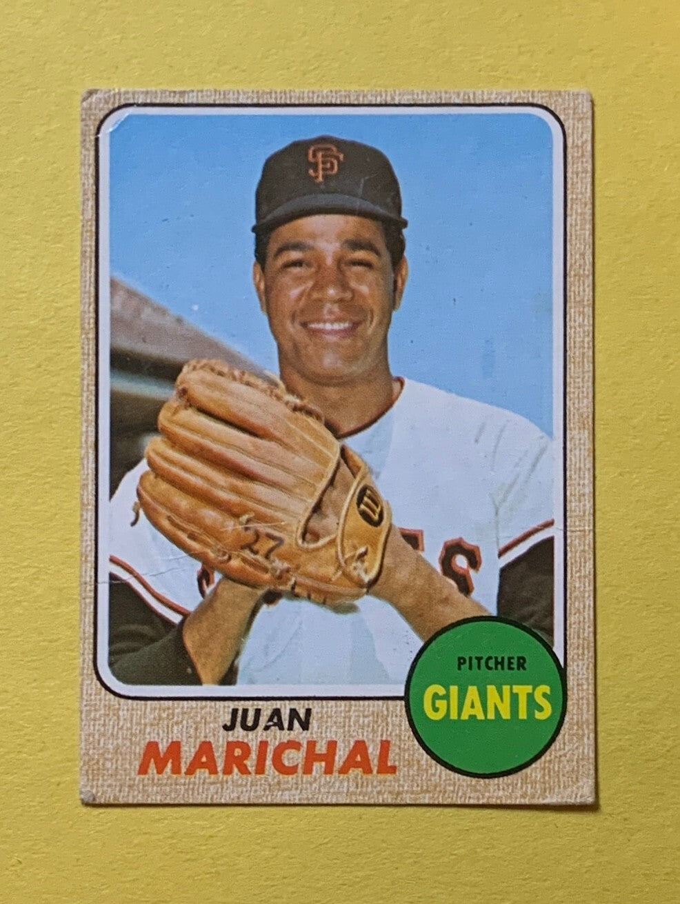 1968 TOPPS JUAN MARICHAL #205 GIANTS