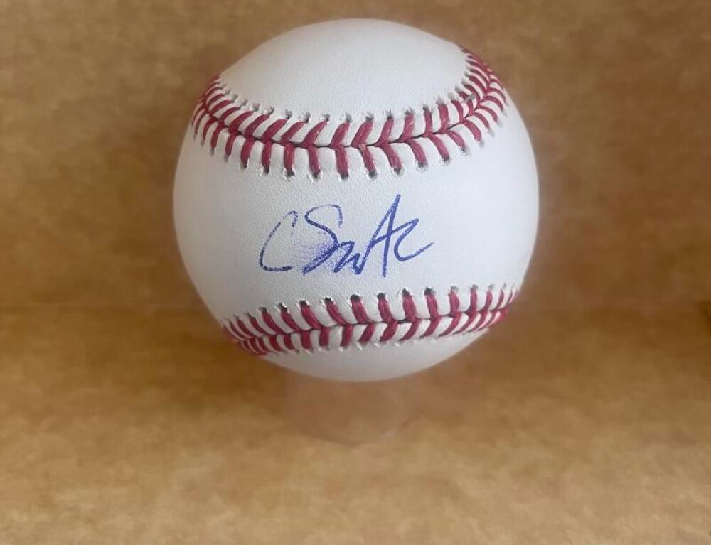 CANAAN SMITH-NJIGBA PIRATES SIGNED AUTO M.L. BASEBALL BECKETT AUTHENTICATED