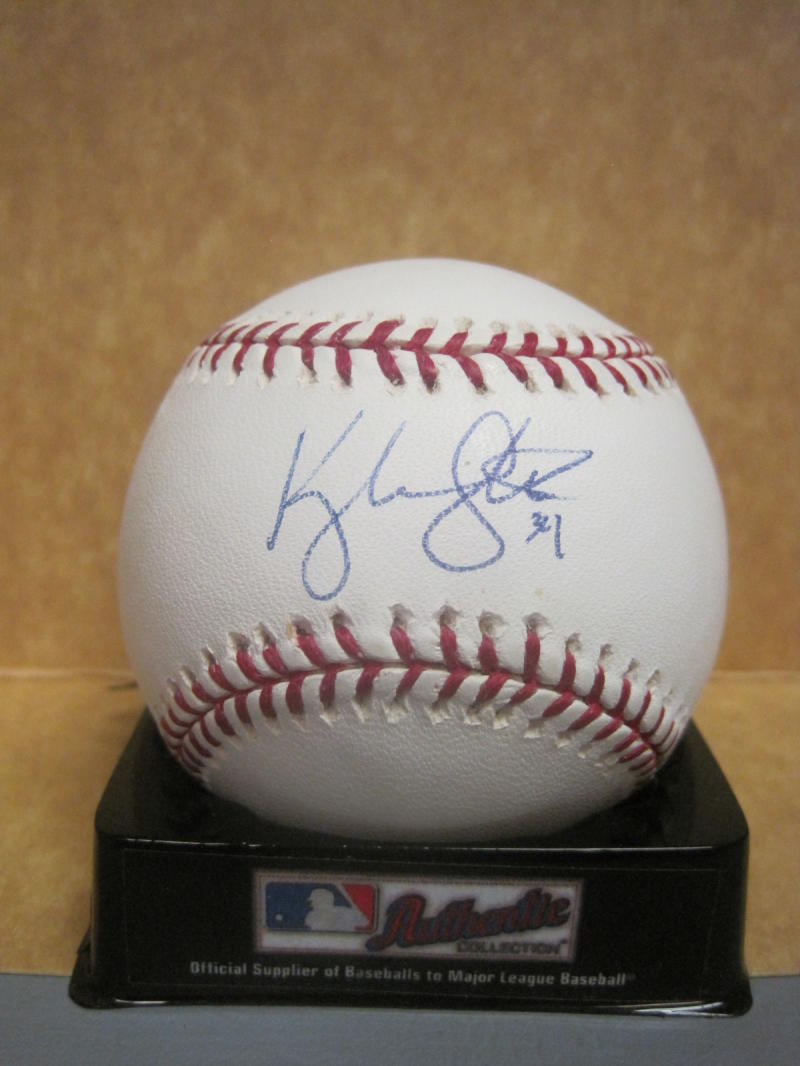 KYLE SLEETH DETROIT TIGERS SIGNED AUTOGRAPHED M.L. BASEBALL W/COA