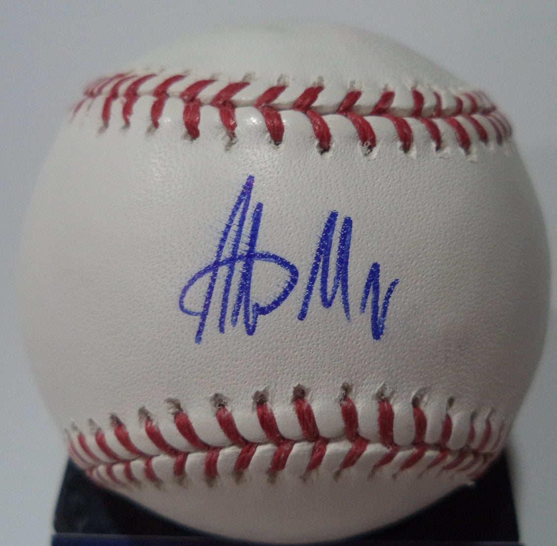 ALEX MEYER TWINS SIGNED ROMLB BASEBALL "ROOKIE GRAPH" PSA/DNA COA #R90873