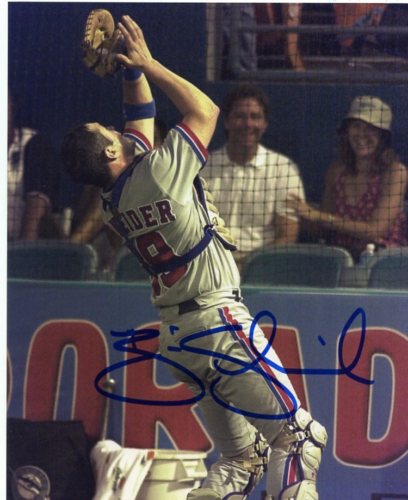 BRIAN SCHNEIDER MONTREAL EXPOS SIGNED 8X10 PHOTO W/COA