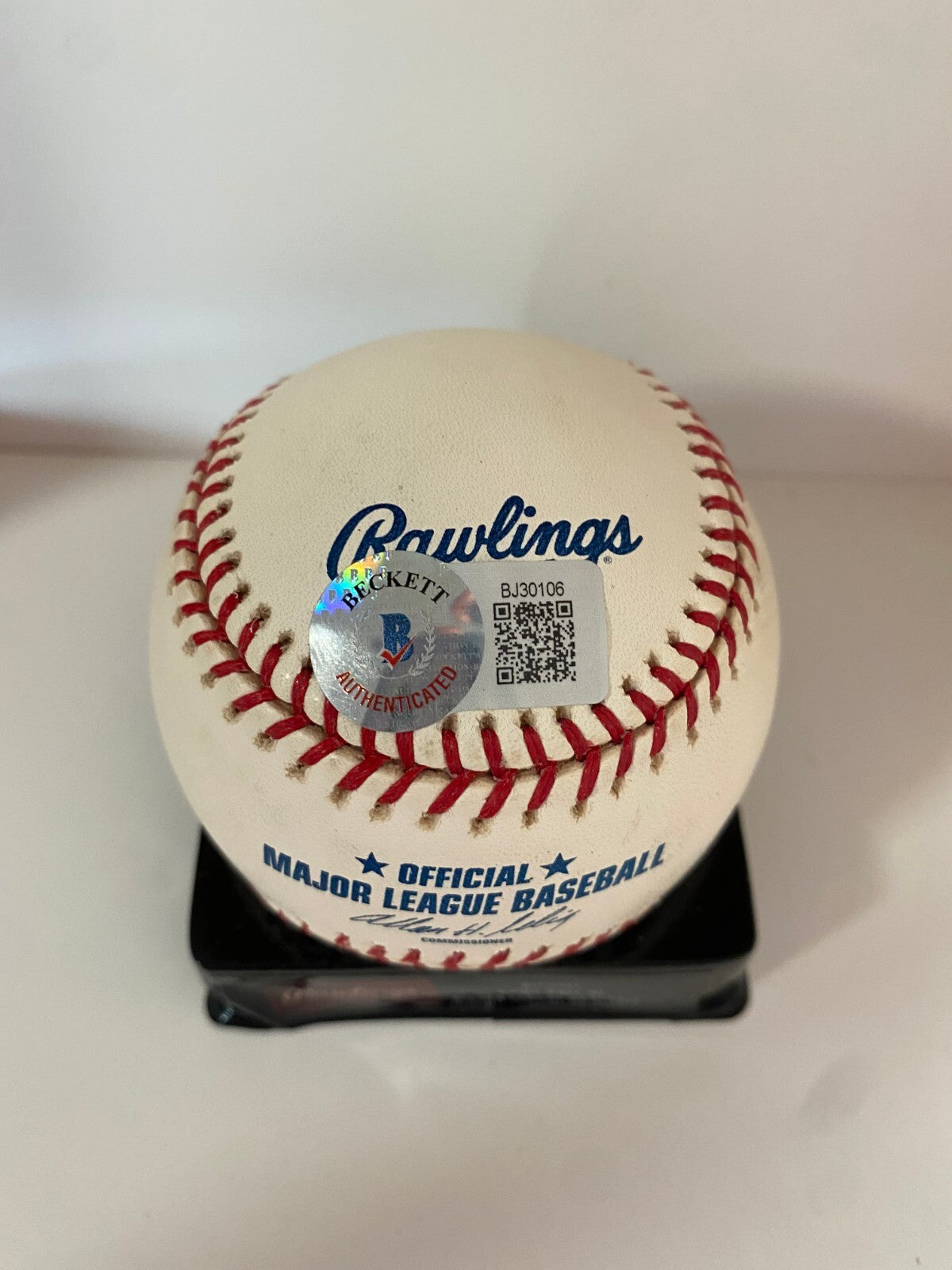FRANK THOMAS CHICAGO WHITE SOX SIGNED AUTOGRAPHED M.L. BASEBALL BECKETT