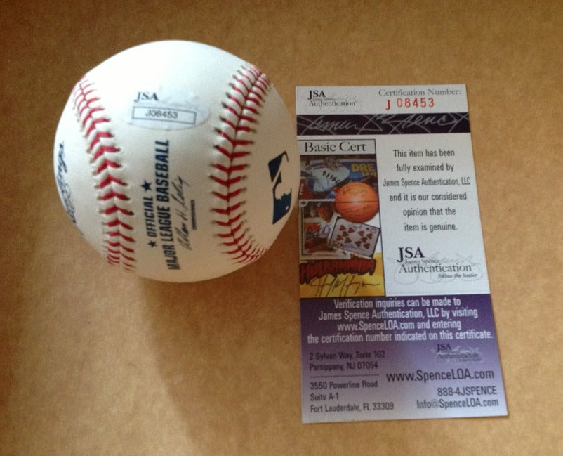 WIL MYERS TAMPA BAY RAYS R.O.Y. SIGNED AUTOGRAPHED BASEBALL JSA J08453