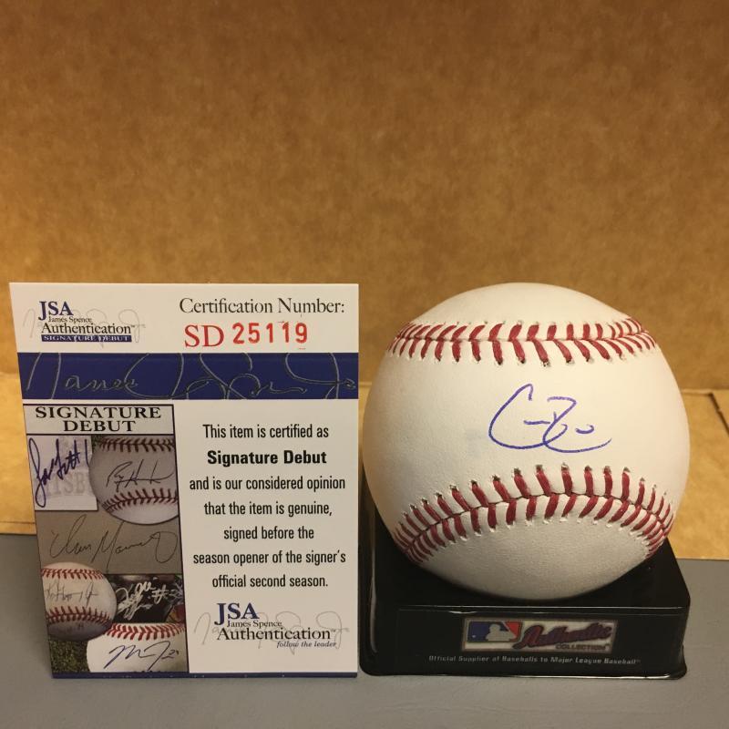 CODY REED CINCINNATI REDS SIGNATURE DEBUT M.L. SIGNED BASEBALL JSA SD25119