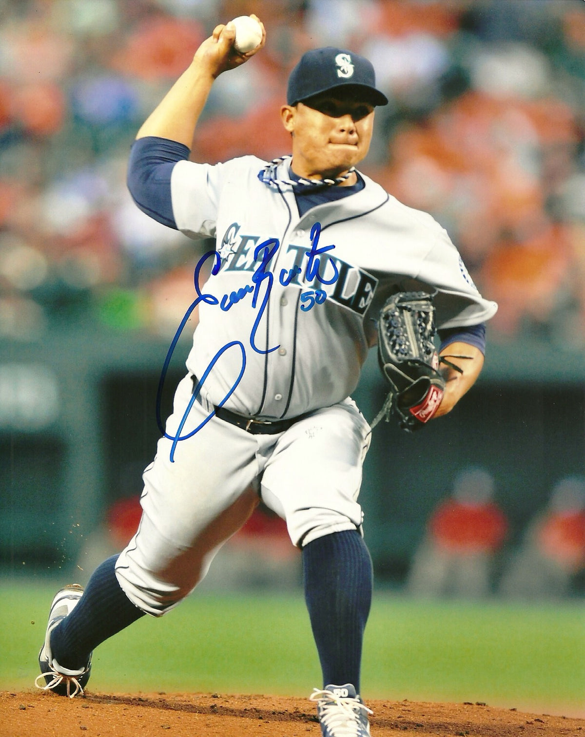 ERASMO RAMIREZ SEATTLE MARINERS SIGNED AUTOGRAPHED 8x10 PHOTO W/COA ACTION