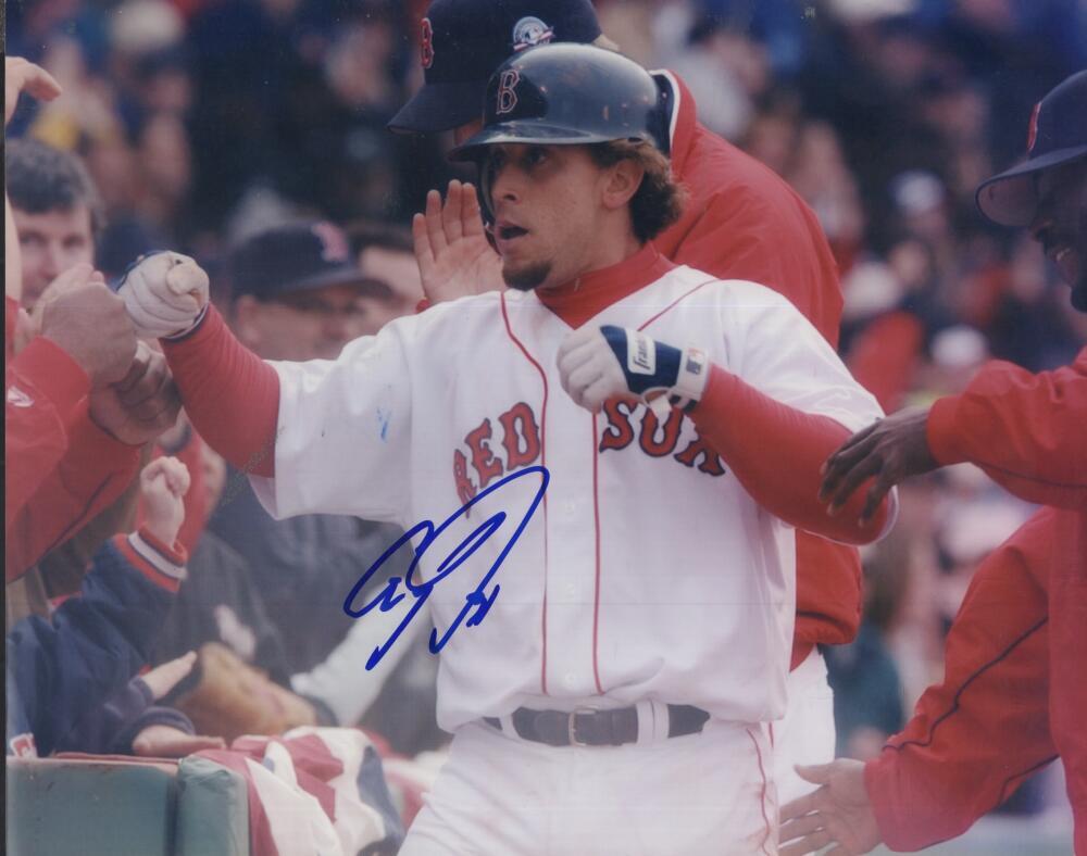 CESAR CRESPO  RED SOX SIGNED AUTOGRAPHED 8X10 PHOTO W/ COA