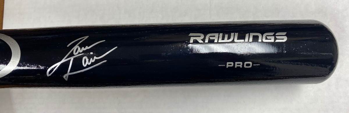 JAMESON TAILLON PIRATES/YANKEES/CUBS SIGNED AUTO BLACK RAWLINGS PRO BAT W/COA