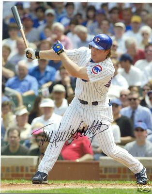 TODD  HOLLANDSWORTH    CHICAGO  CUBS  SIGNED 8X10