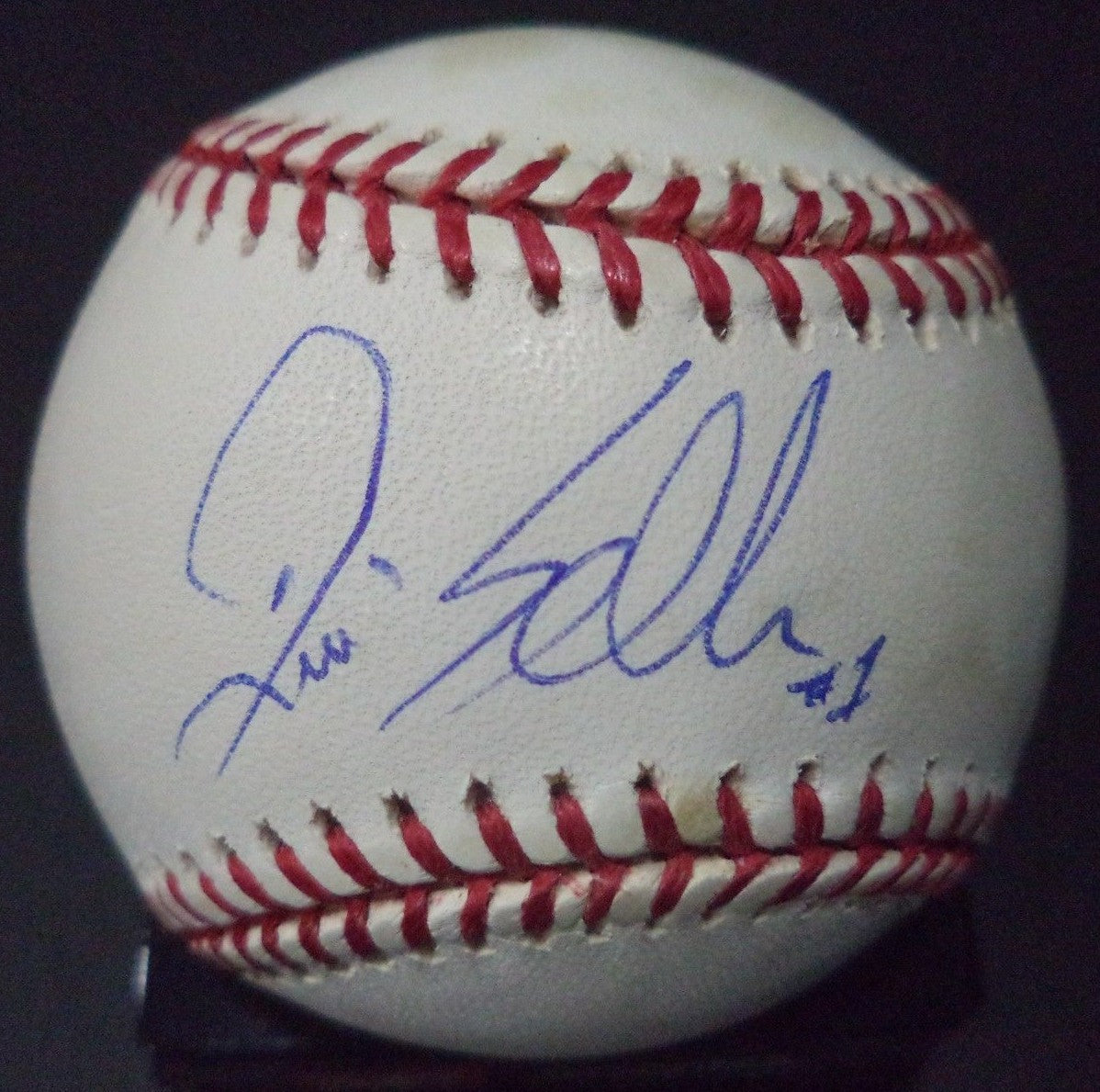 DONNIE SADLER RED SOX/REDS SIGNED AUTOGRAPHED ROMLB BASEBALL W/COA