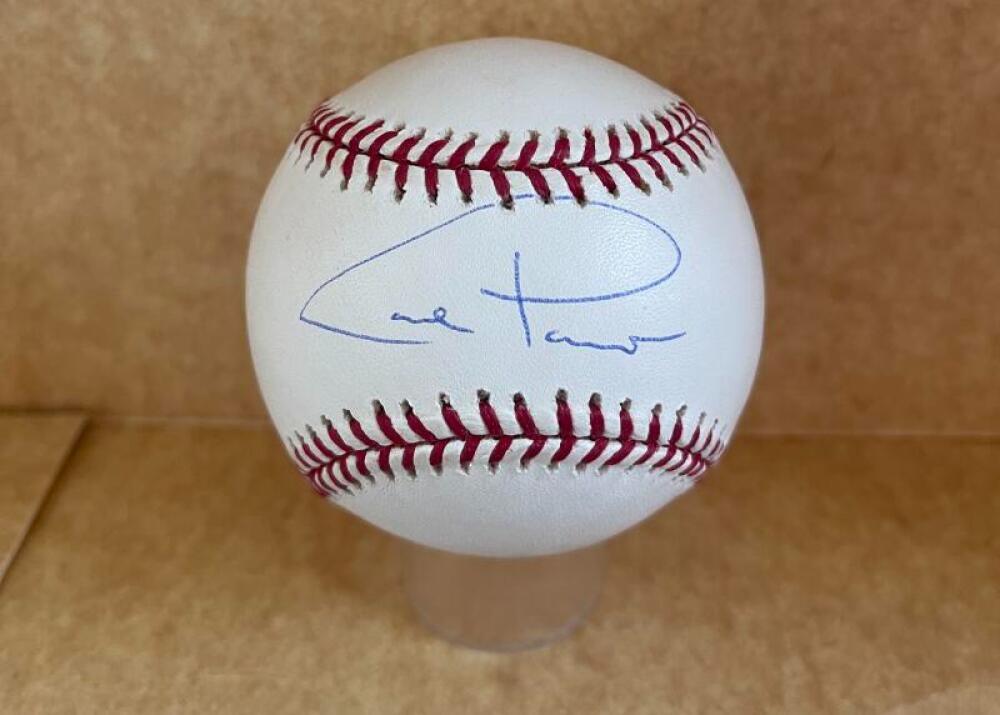 CARL PAVANO EXPOS/MARLINS SIGNED ON M.L. EXPOS BASEBALL  BECKETT AUTH