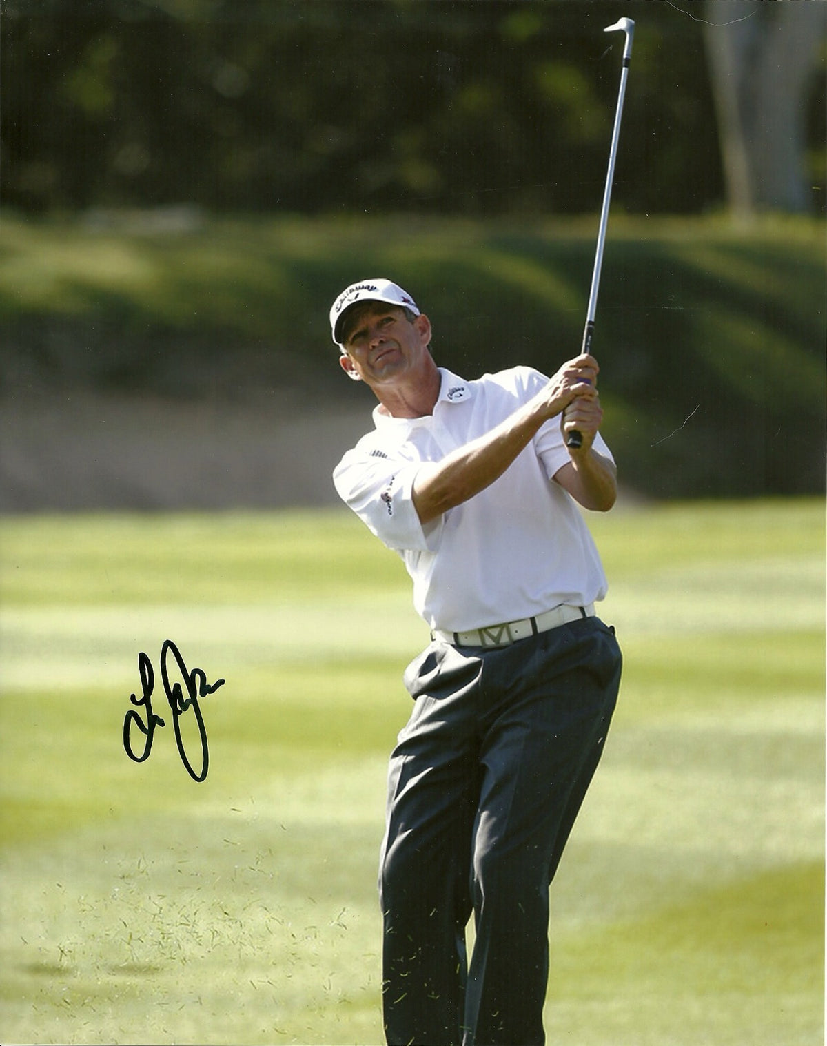 LEE JANZEN GOLF SIGNED AUTOGRAPHED 8x10 PHOTO W/COA