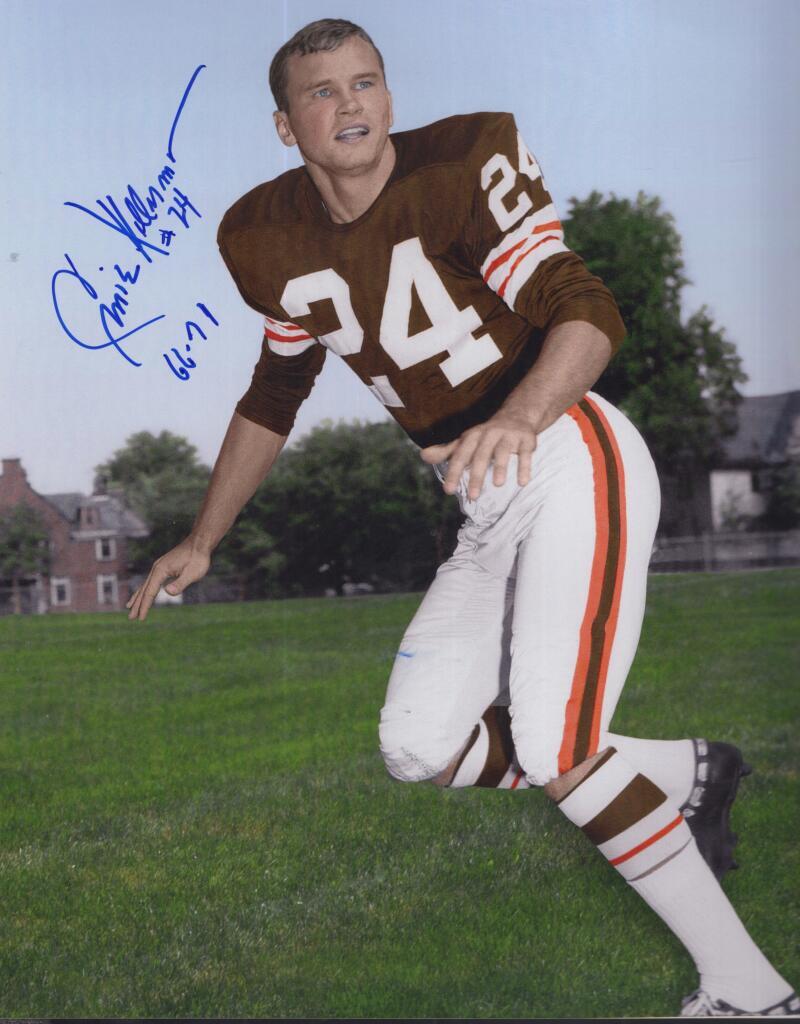 ERNIE KELLERMAN BROWNS 66-71 SIGNED AUTOGRAPHED 8X10 PHOTO W/ COA