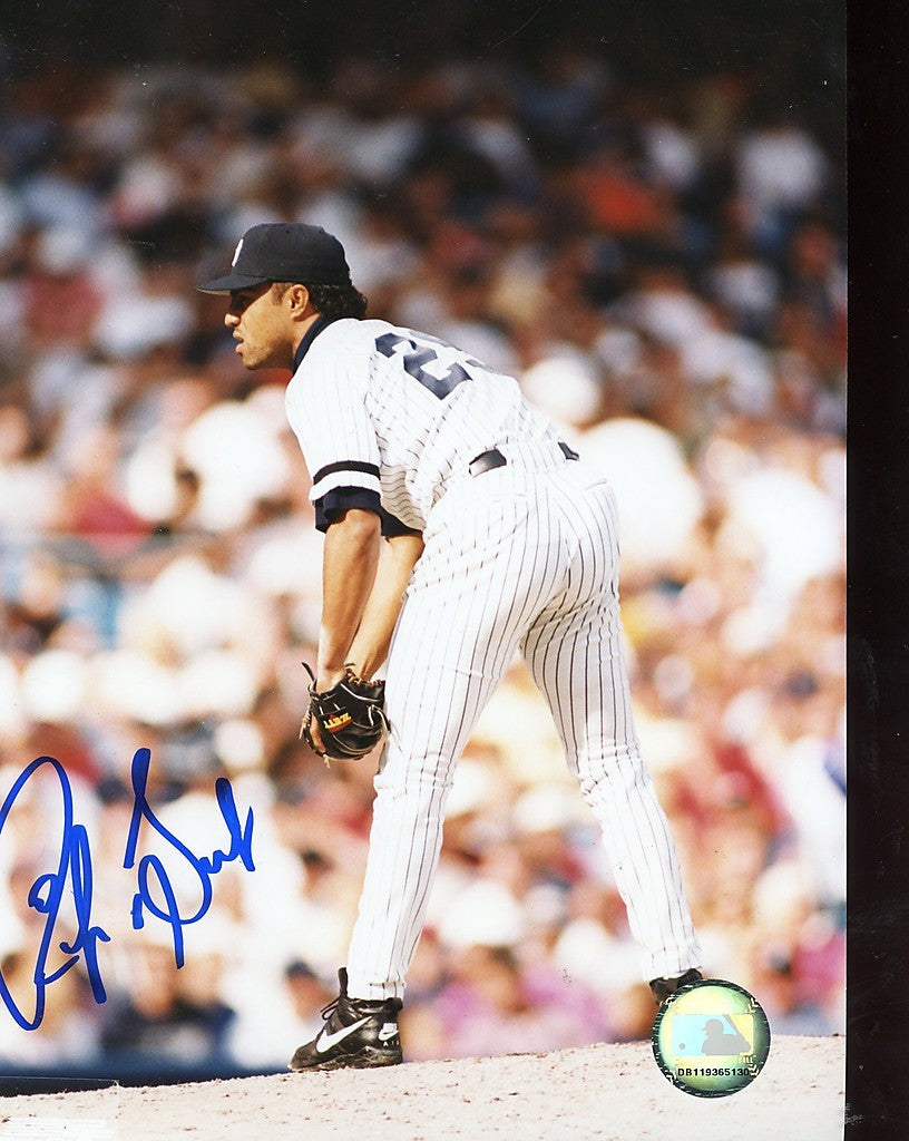 RICKY  BONES    NEW  YORK YANKEES  SIGNED 8X10  PHOTO