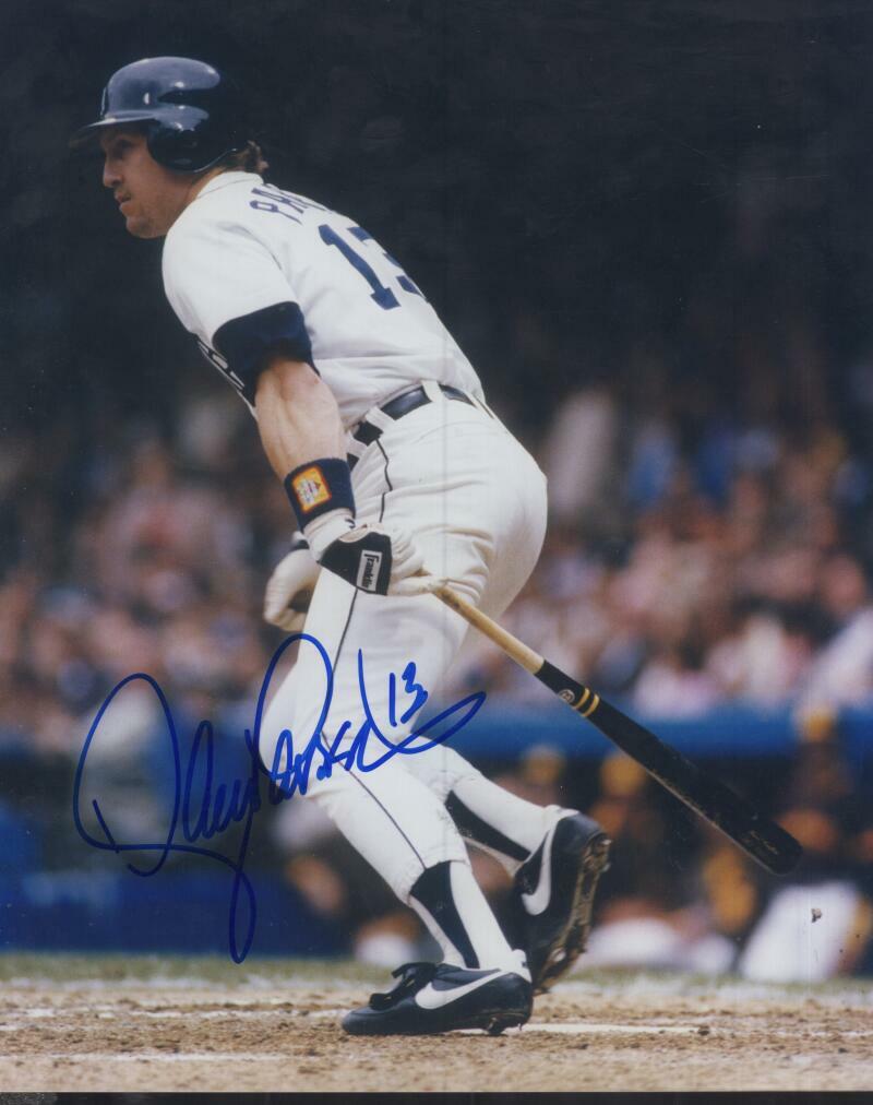 LANCE PARRISH DETROIT TIGERS SIGNED AUTOGRAPHED 8X10 PHOTO W/ COA