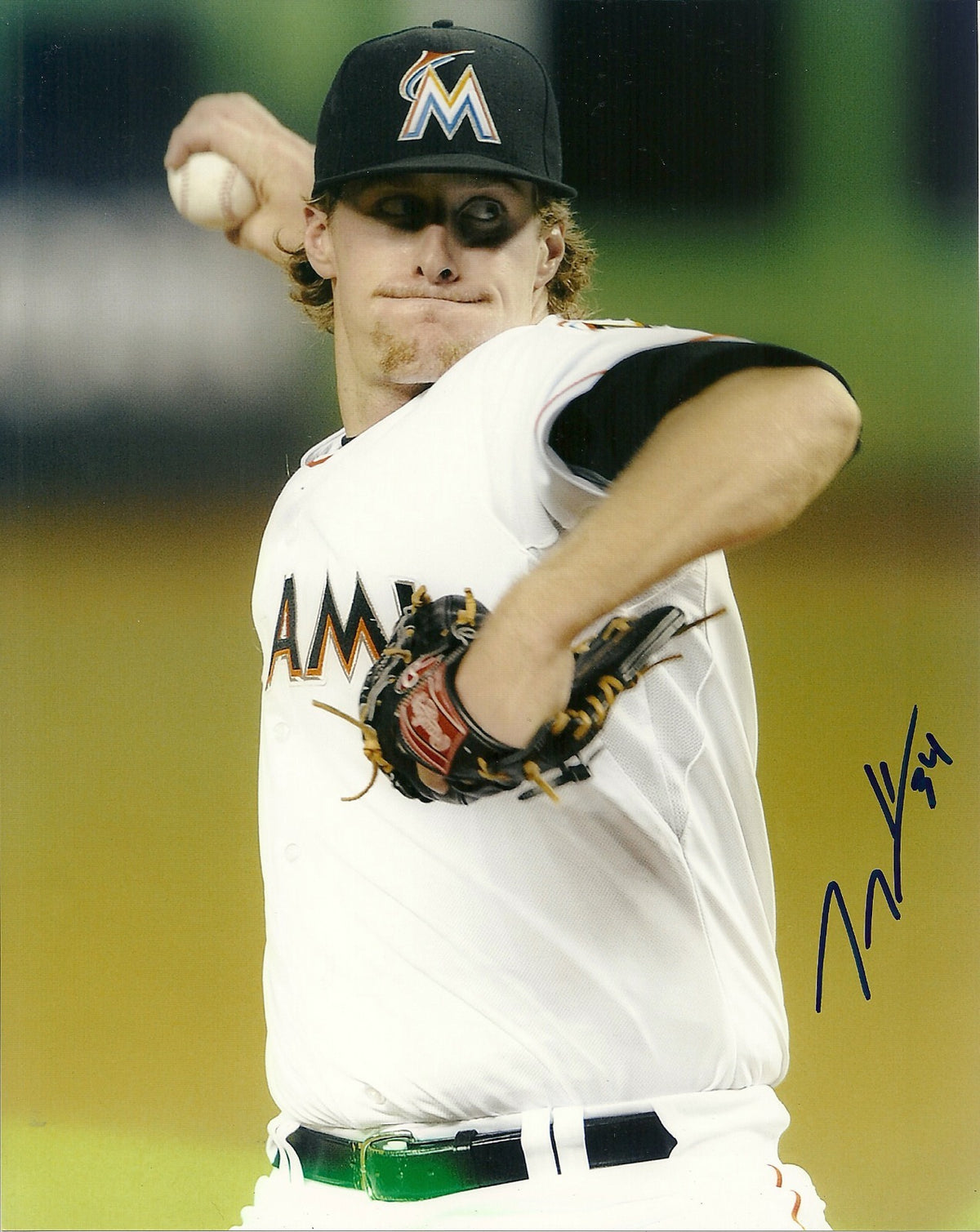 TOM KOEHLER MIAMI MARLINS SIGNED AUTOGRAPHED 8x10 PHOTO W/COA