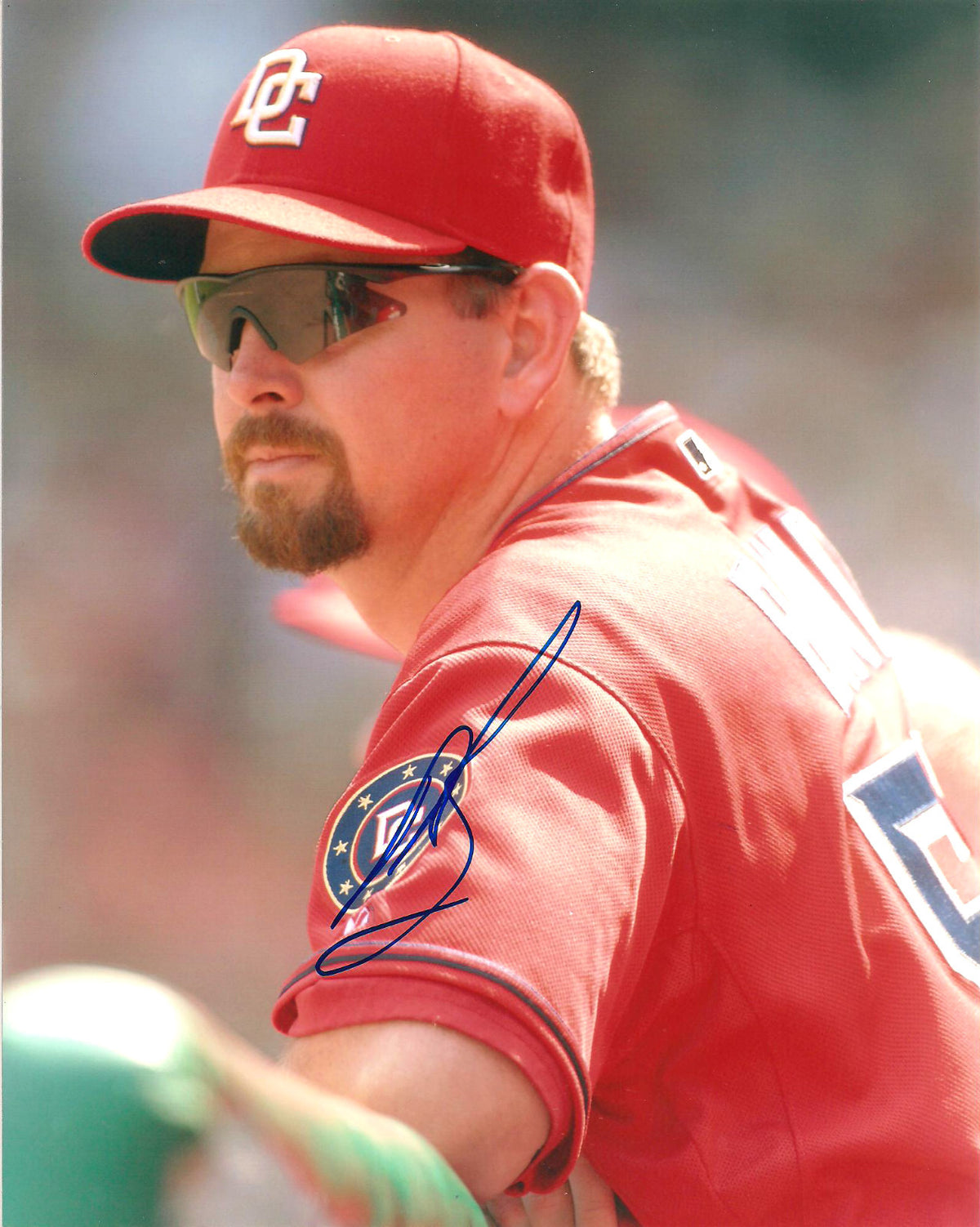 MICAH BOWIE WASHINGTON NATIONALS AUTOGRAPHED SIGNED 8X10 PHOTO W/COA