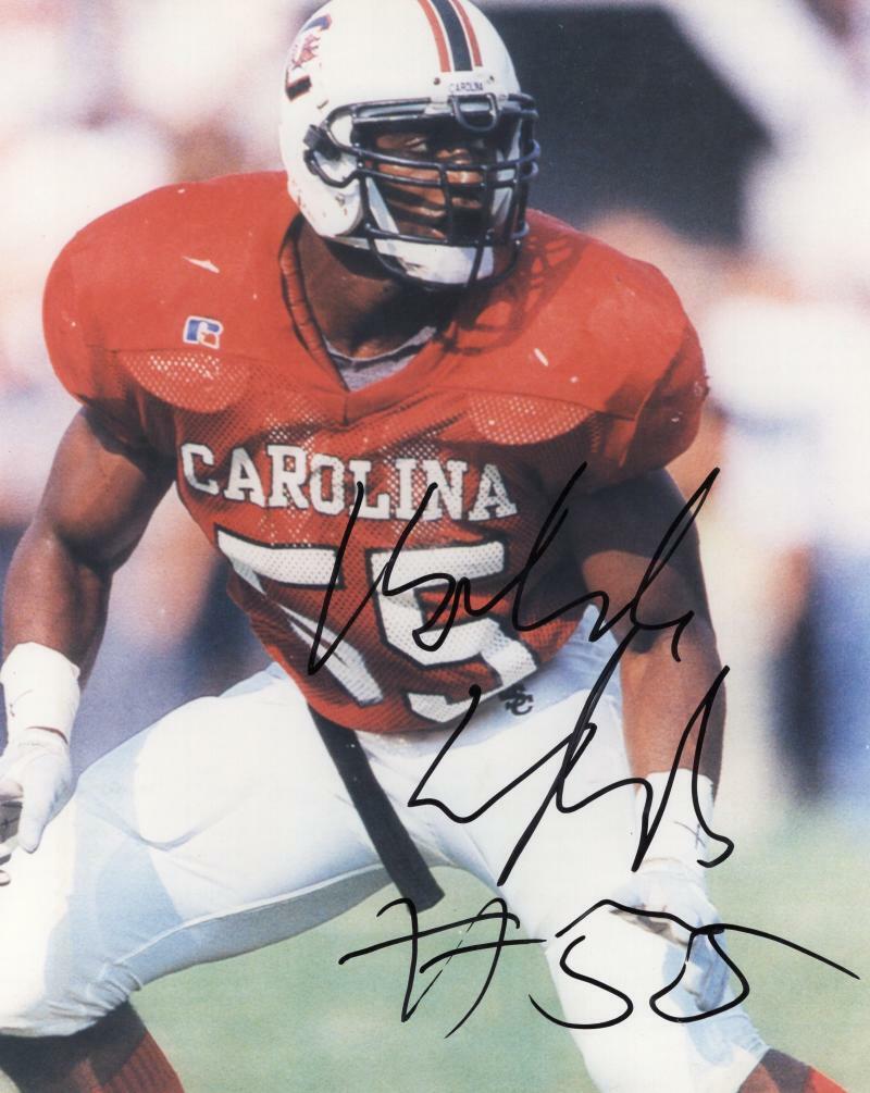 KALIMBA EDWARDS SOUTH CAROLINA SIGNED AUTOGRAPHED 8X10 W/ COA