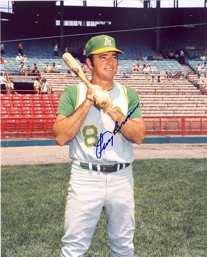 LARRY BROWN OAKLAND A'S SIGNED 8X10 PHOTO W/COA