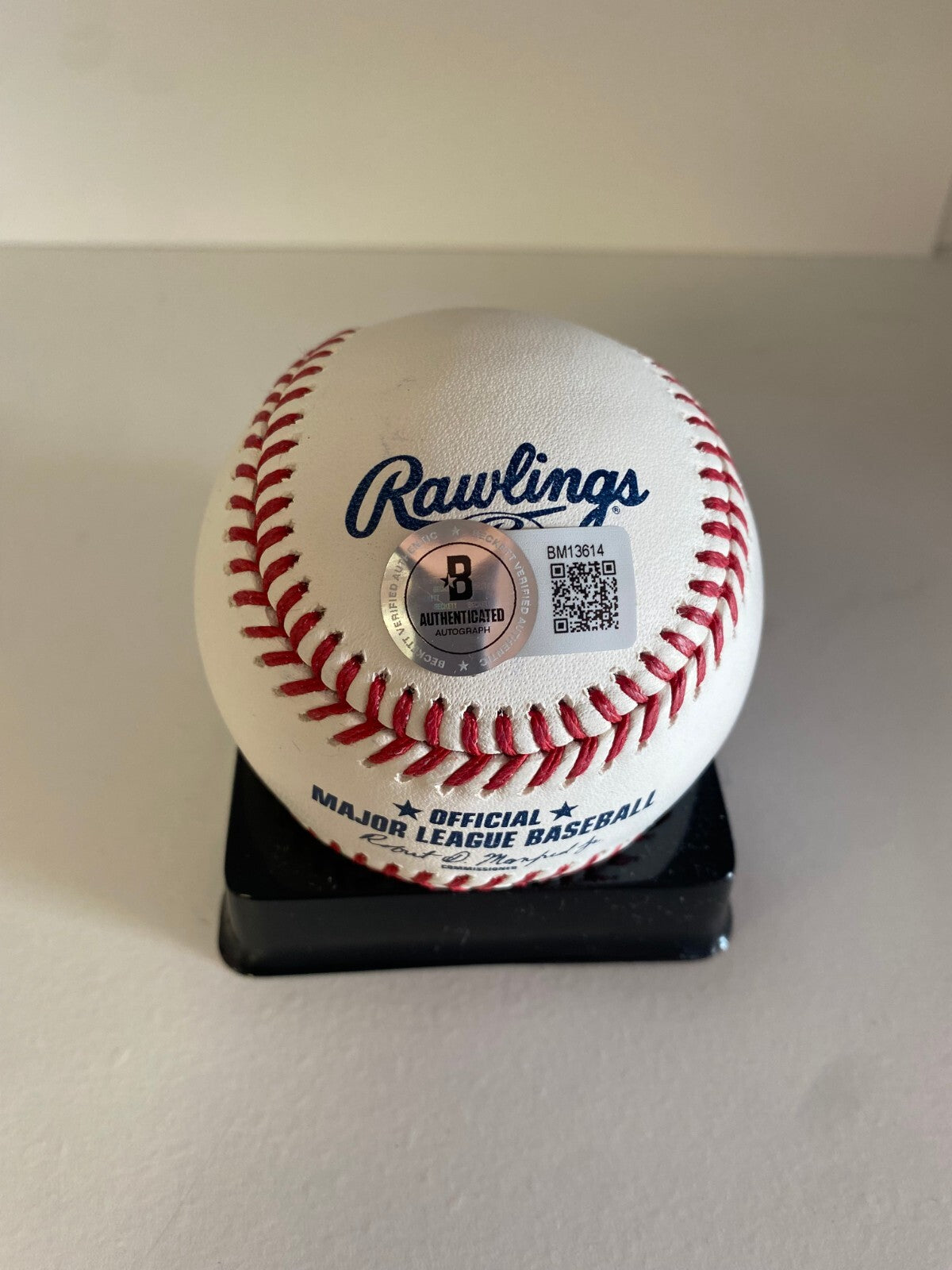 JOSE ABREU HOUSTON ASTROS SIGNED AUTOGRAPHED M.L. BASEBALL BECKETT ***
