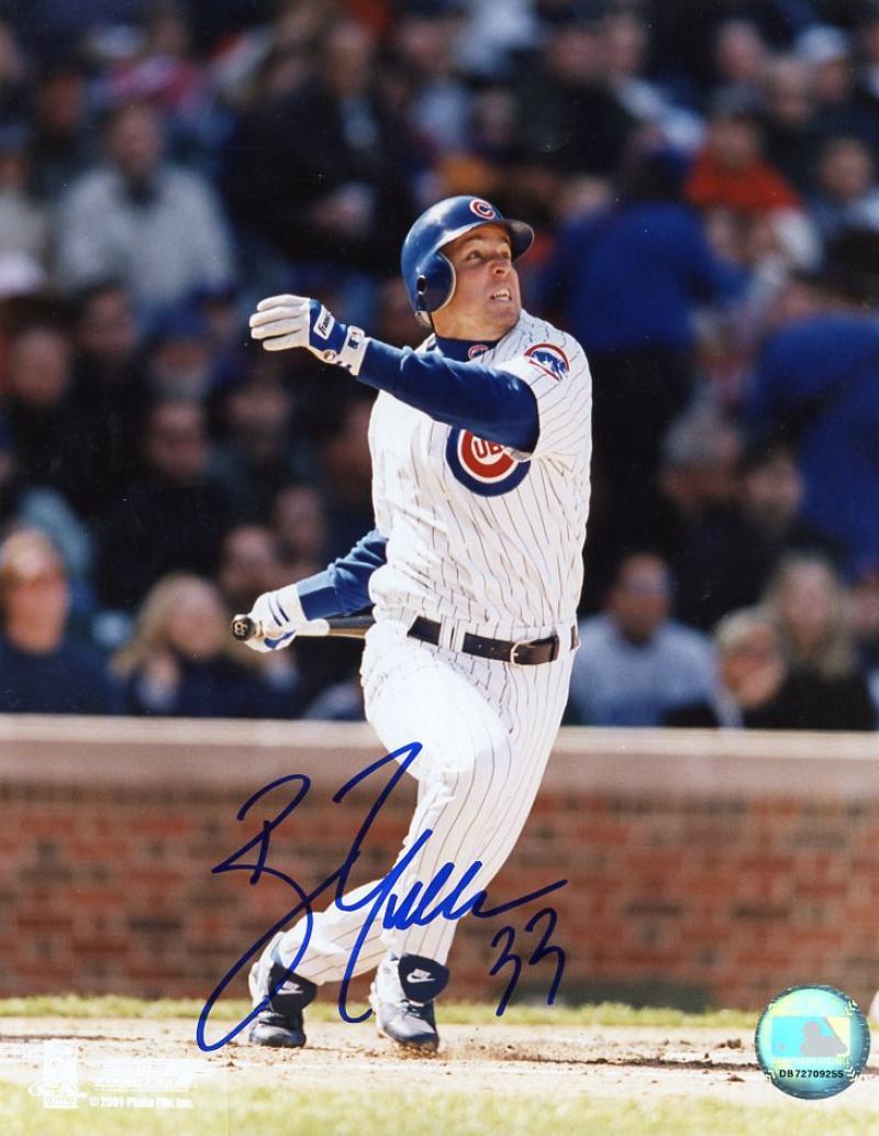 BILL MUELLER CHICAGO CUBS SIGNED 8X10 PHOTO W/COA