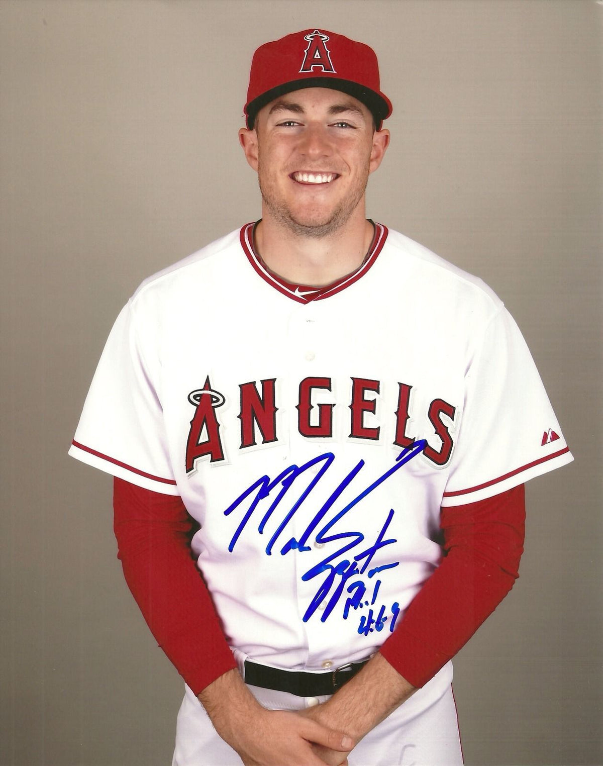 MARK SAPPINGTON ANAHEIM ANGELS SIGNED AUTO 8x10 PHOTO W/COA