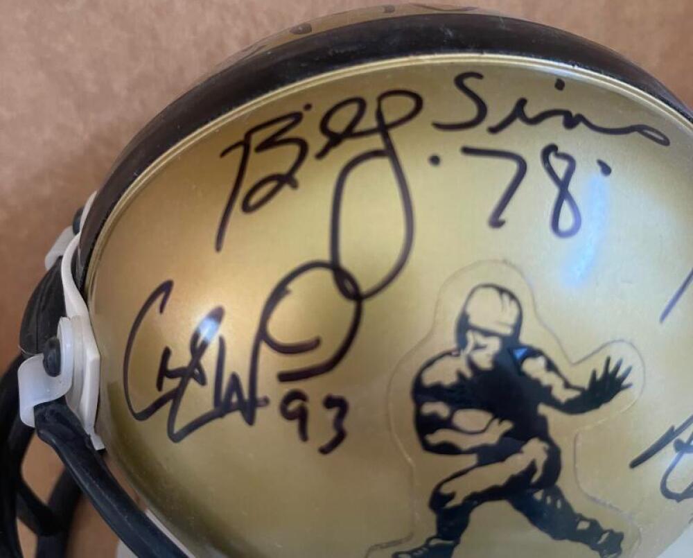 'CANNON WHITE LATTNER OWENS SIMS WARE WARDROGERS HEISMAN SIGNED 