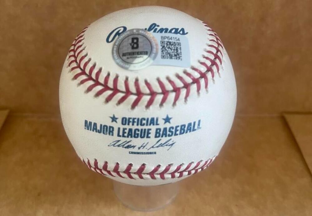 JIM RICE RED SOX SIGNED AUTOGRAPHED M.L. BASEBALL BECKETT AUTH