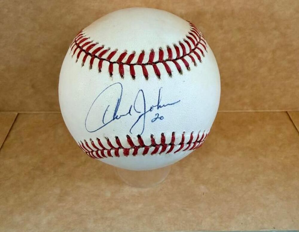 HOWARD JOHNSON NEW YORK METS  SIGNED N.L. BASEBALL BECKETT AUTH