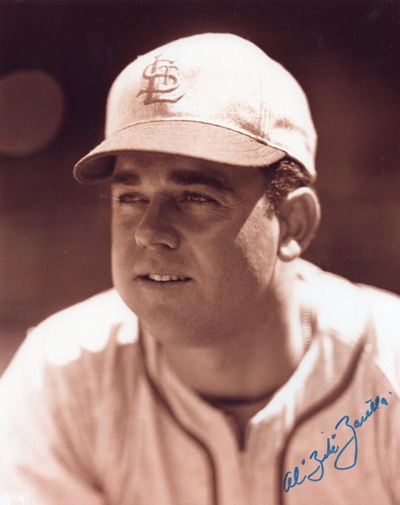AL "ZEKE" ZARILLA ST. LOUIS BROWNS  SIGNED AUTOGRAPHED 8X10 PHOTO W/COA