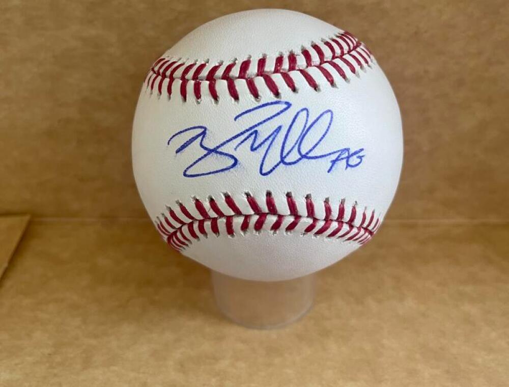 BRAD MILLER MARINERS/PHILLIES SIGNED AUTOGRAPHED M.L. BASEBALL BECKETT AUTH