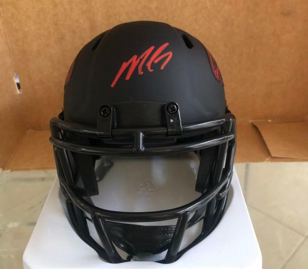 MICHAEL VICK ATLANTA FALCONS SIGNED AUTO ECLIPSE MINI HELMET JSA WITNESS 
