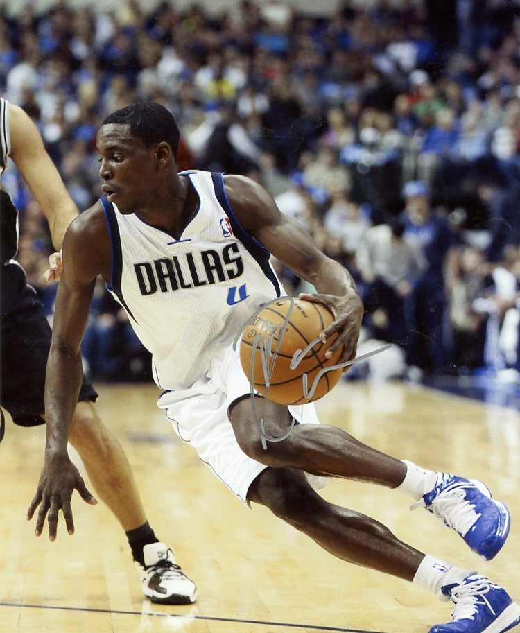 DARREN COLLISON DALLAS MAVERICKS SIGNED AUTOGRAPHED 8X10 PHOTO W/COA