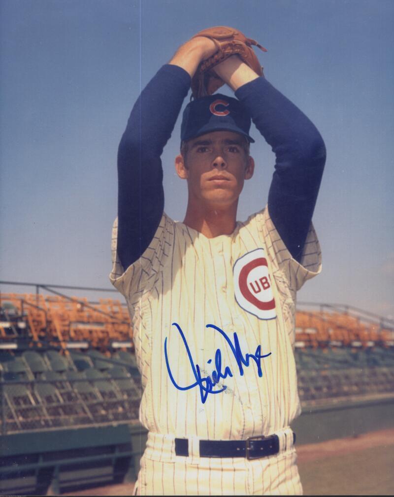 RICH NYE  CUBS  SIGNED AUTOGRAPHED 8X10 PHOTO  W/ COA 
