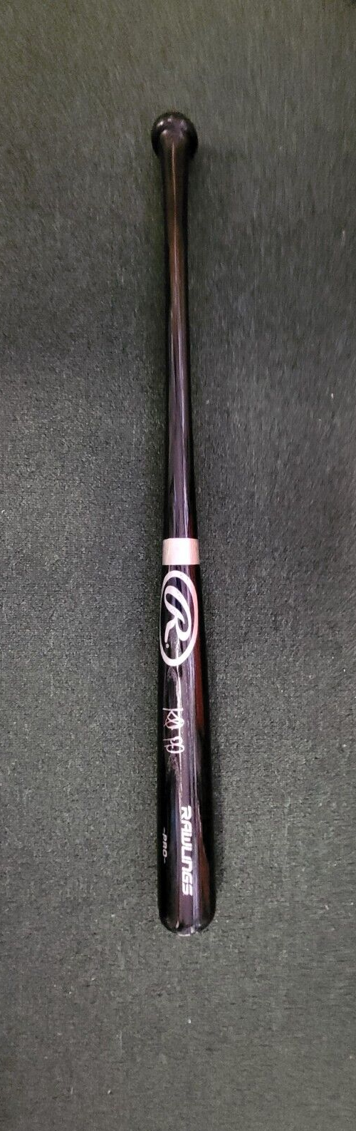 KEIBERT RUIZ WASHINGTON NATIONALS SIGNED AUTOGRAPH BLK RAWLINGS BAT BECKETT L@@K