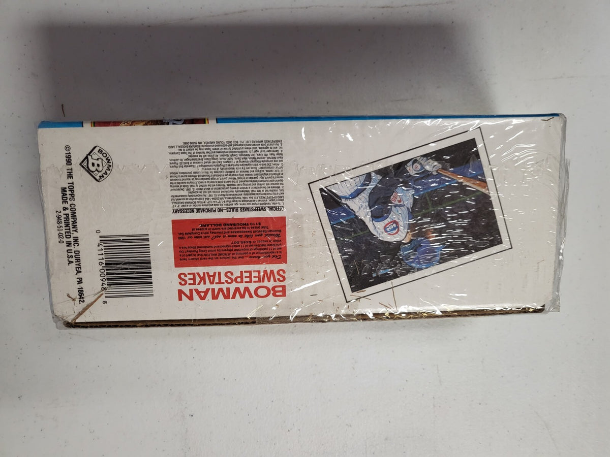 1990 BOWMAN BASEBALL COMPLETE CARD SET 528 FACTORY SEALED