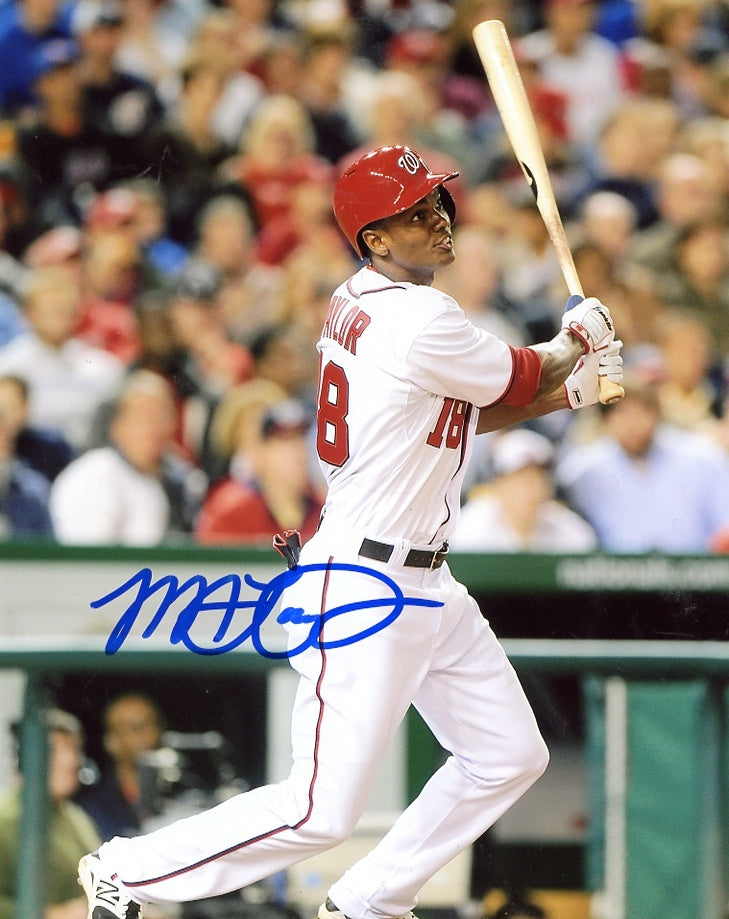 MICHAEL  TAYLOR   W/  NATIONALS       SIGNED AUTOGRAPHED 8X10  PHOTO