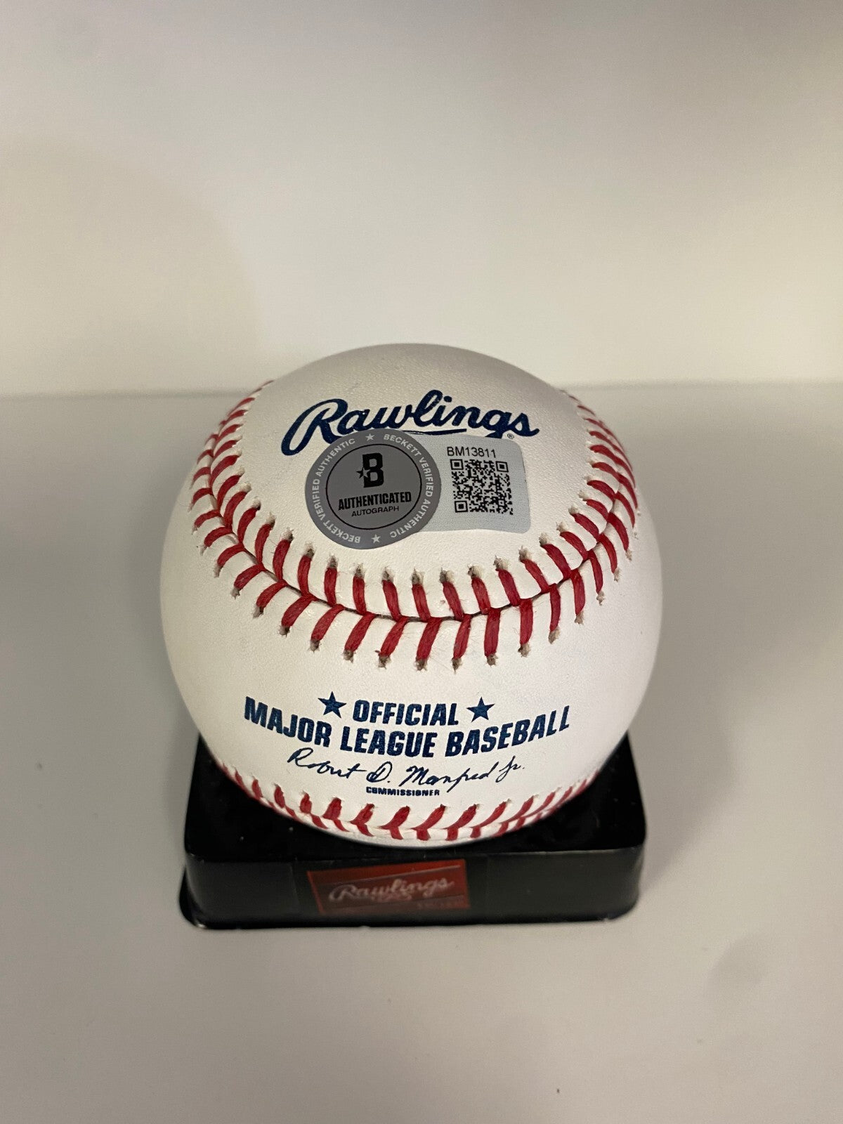 JOSIAH GRAY WASHINGTON NATIONALS SIGNED AUTOGRAPHED M.L. BASEBALL BECKETT *