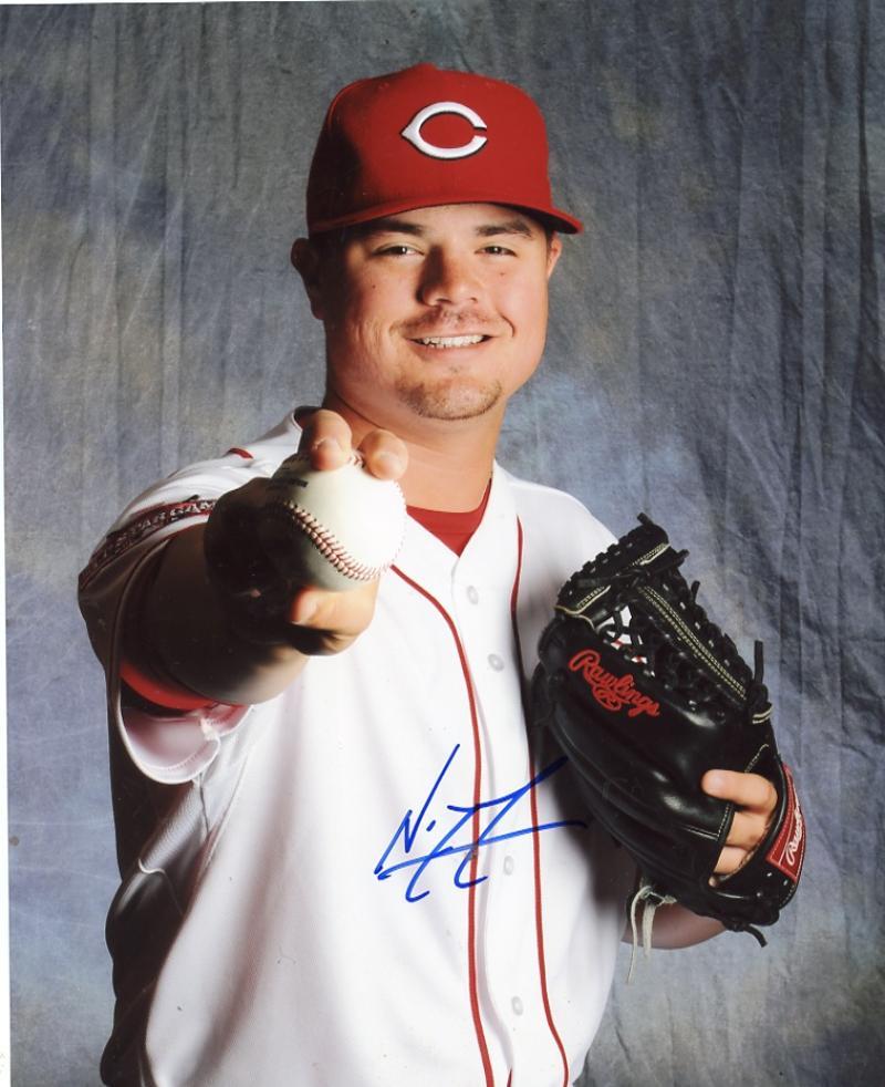 NICK  TRAVIOSO  CINCINNATI  REDS   SIGNED AUTOGRAPHED 8X10  W/COA