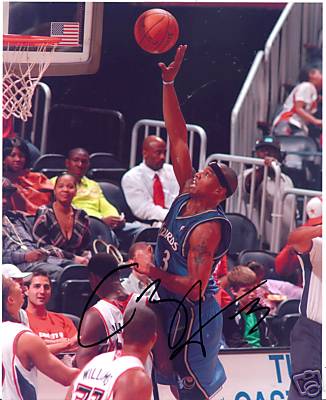 CARON BUTLER WASHINGTON WIZARDS SIGNED 8X10 PHOTO W/COA