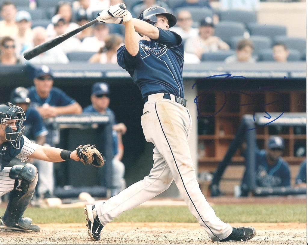 REID BRIGNAC TAMPA BAY RAYS SIGNED 8X10 PHOTO W/COA