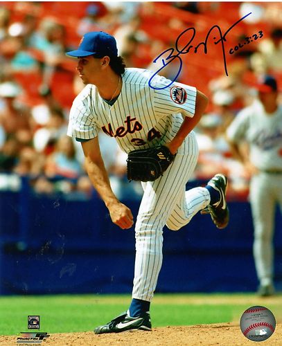 BLAS MINOR    NEW YORK METS   SIGNED 8X10   PHOTO