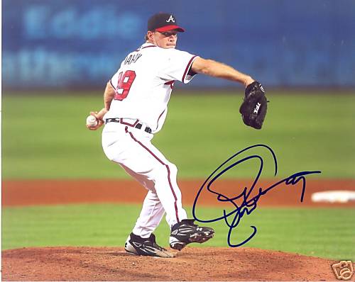 RON MAHAY ATLANTA BRAVES SIGNED 8X10 PHOTO W/COA