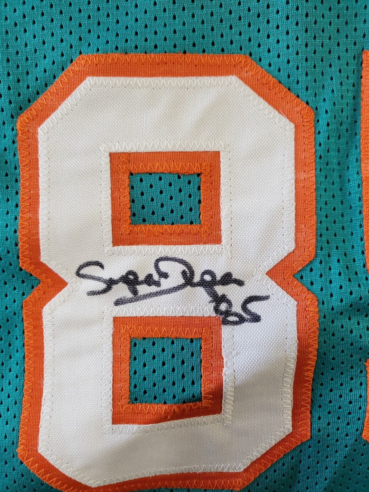 MARKS BROTHERS CLAYTON/DUPER DOLPHINS SIGNED AUTO XL JERSEY JSA COA AUTH
