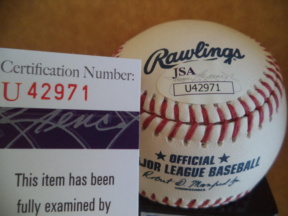 ESTEVAN FLORIAL NY YANKEES SIGNED 2017 ALL-STAR FUTURES GAME BASEBALL JSA U42971