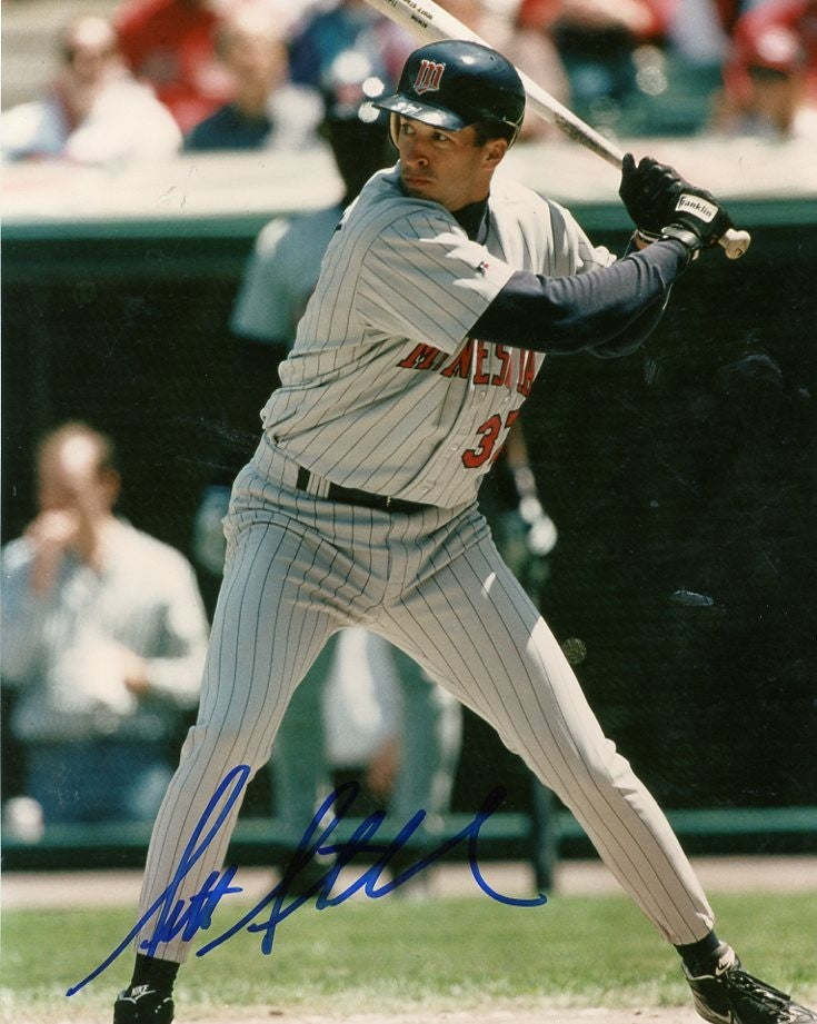 SCOTT STAHOVIAK    MINNESOTA  TWINS    SIGNED AUTOGRAPHED 8X10  PHOTO